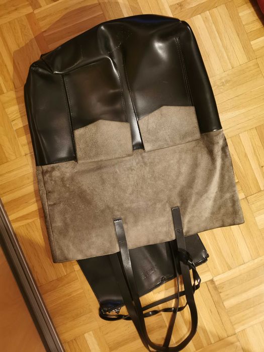 DUŻA Torba/Torebka skórzana SIMPLE