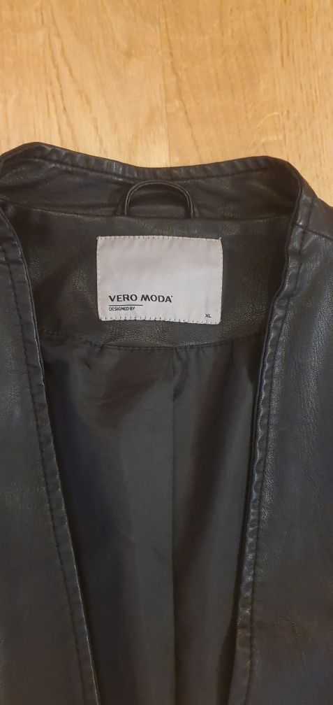 Kurtka ramoneska damska skóra ekologiczna L XL Vero Moda