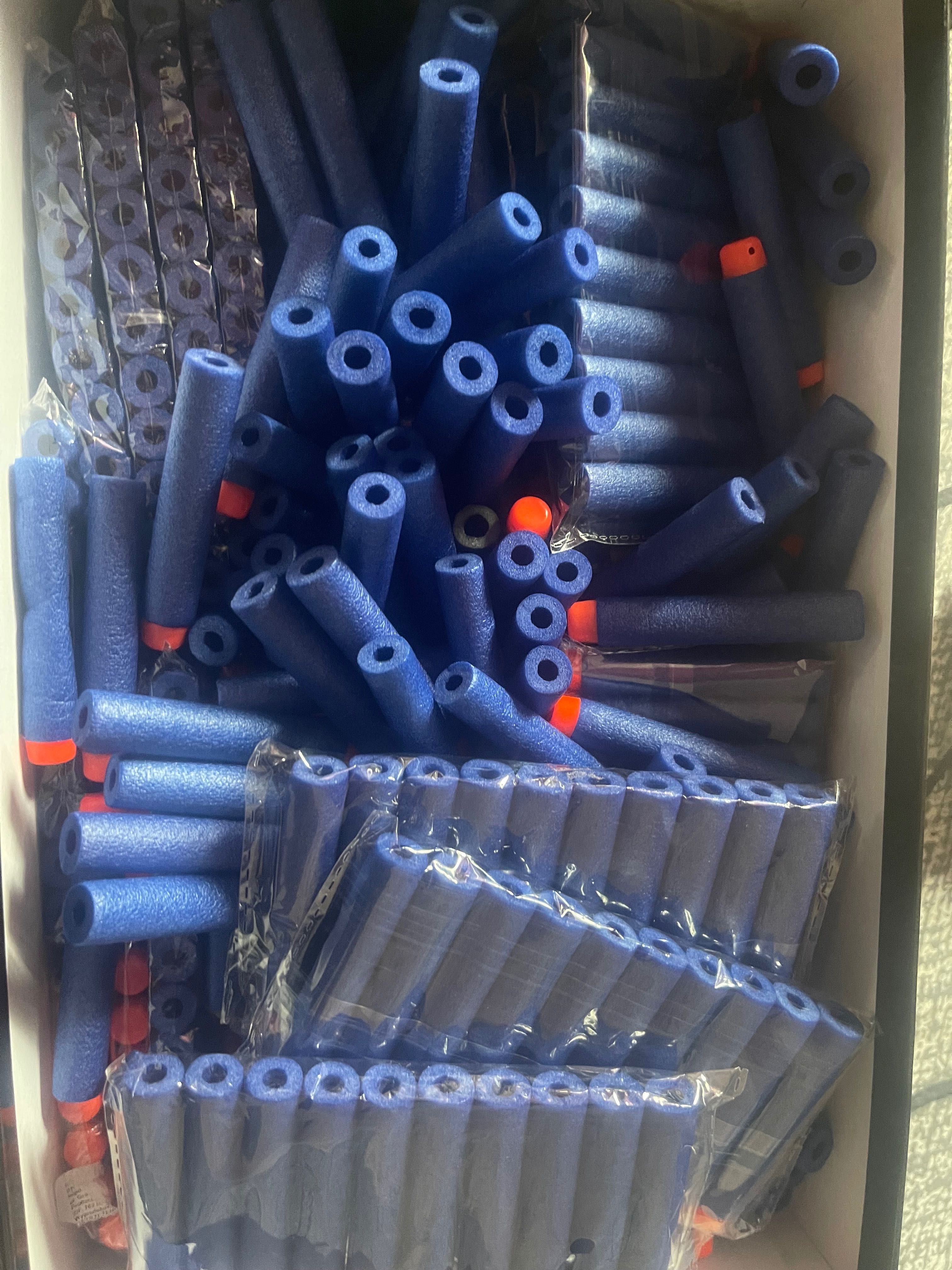 Nerfy pistolety plus 1000strzałek
