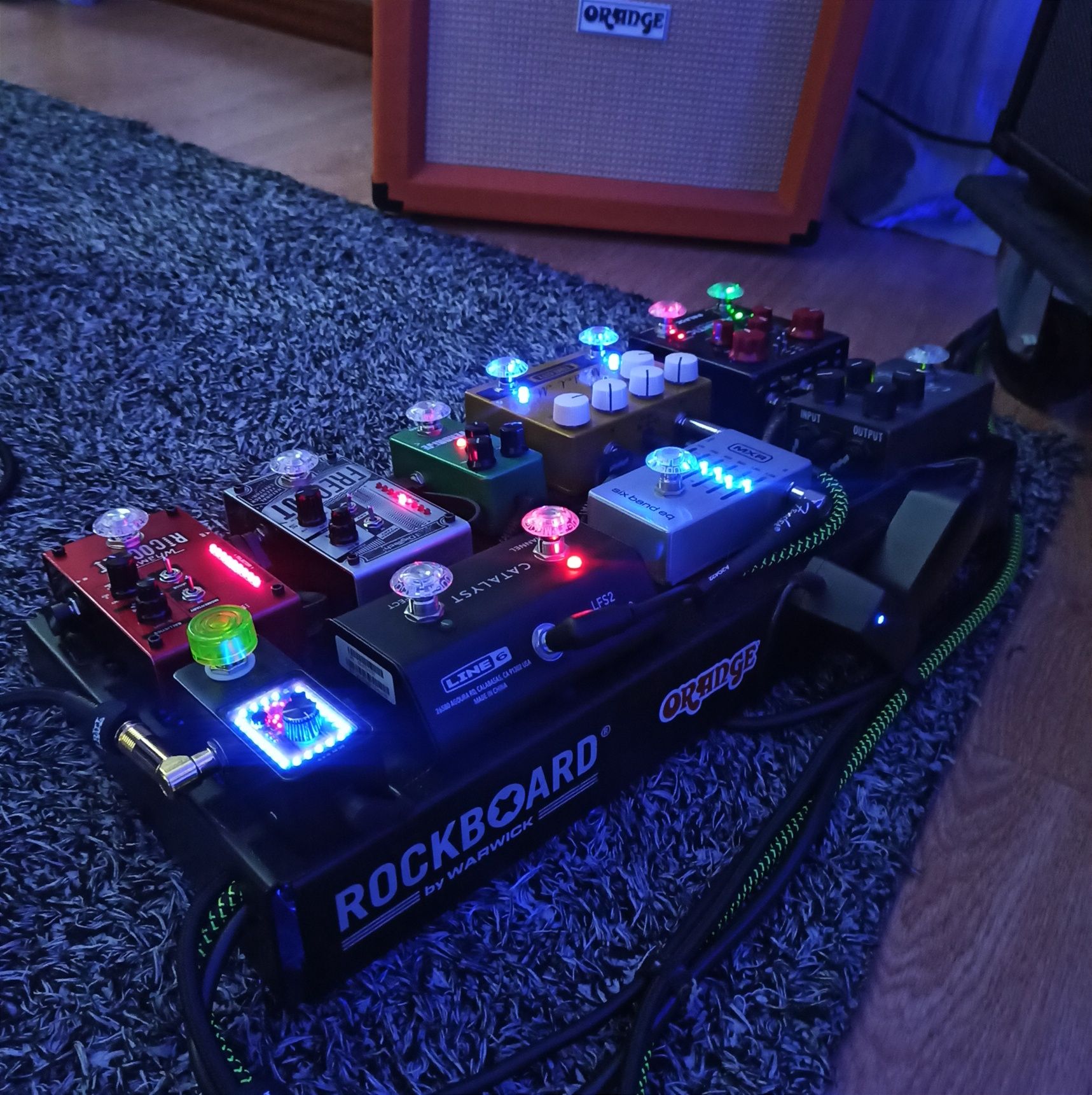 Pedalboard Rockboard TRES 3.1 com GigBag