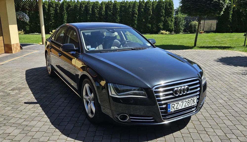 Audi A8 V8 4,2D 351KM, nagłośnienie B&O, ładnie utrzymane
