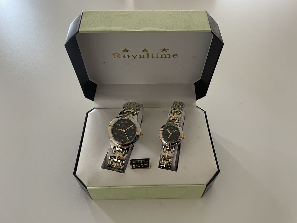 2 relógios Royaltime - NOVO