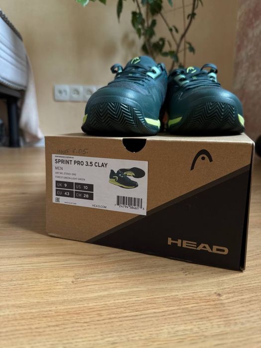 Кросівки тенісні HEAD Sprint Pro 3.5 Clay (28см)