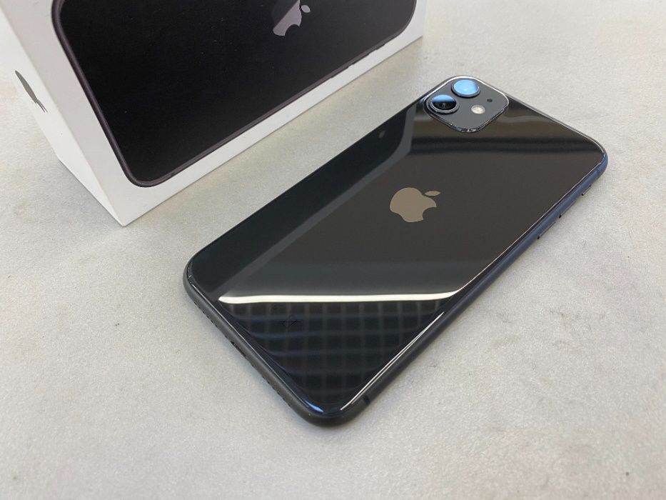 Apple iPhone 11 64GB Czarny bat.93% Teletorium Auchan Wałbrzych