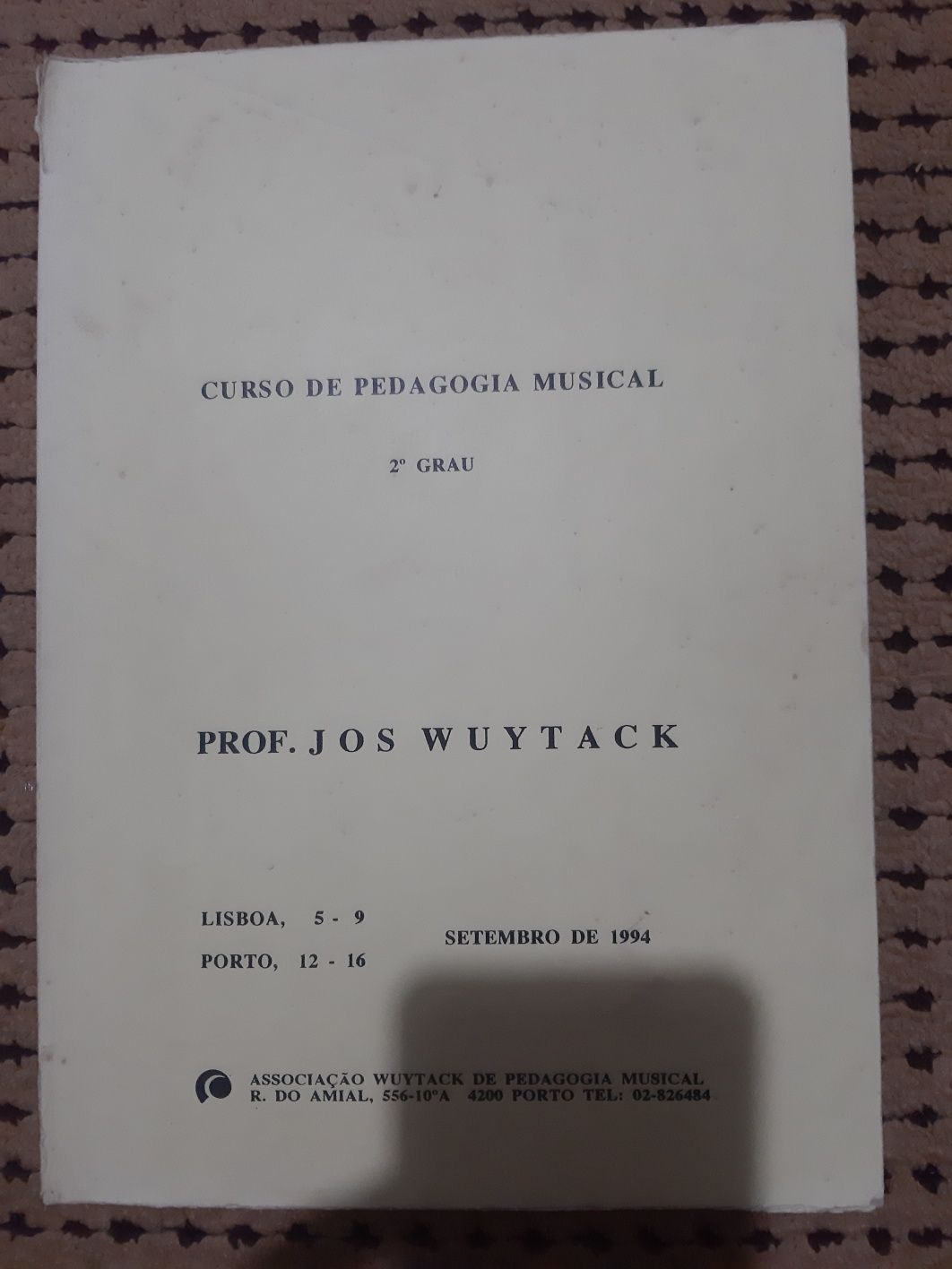 Curso de pedagogia musical Jos Wuytack