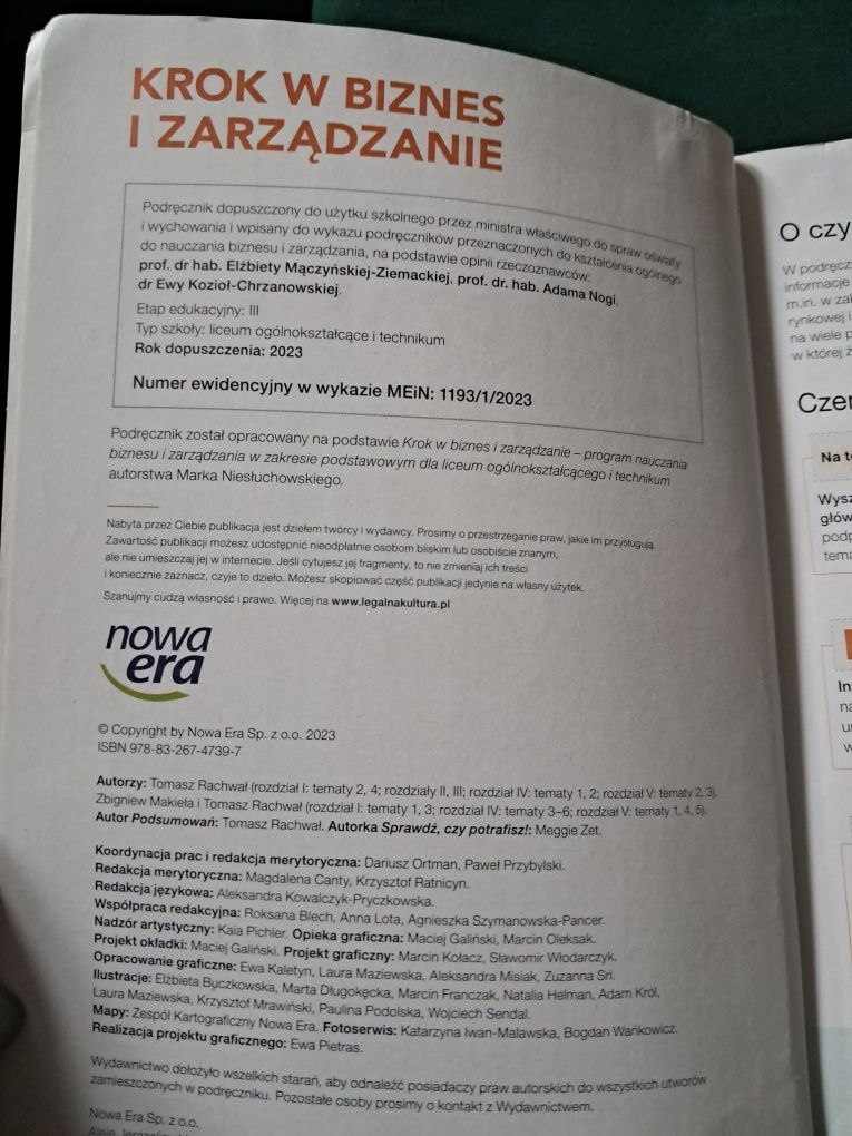 Krok w biznes i zarządzanie 1