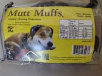 Mutt Muffs DDR337 ochrona słuchu dla psów, czarny, średni