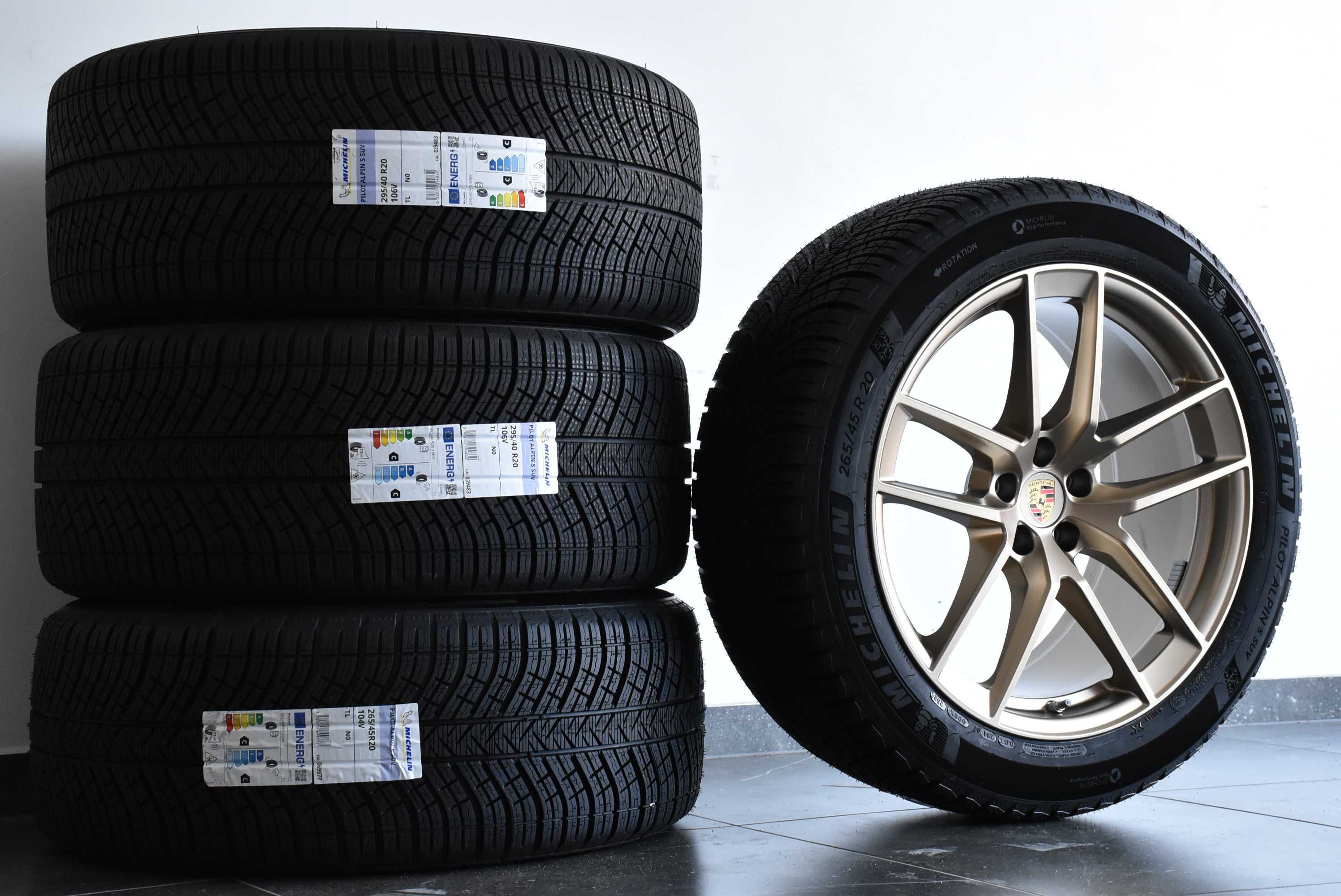Koła Porsche 20 OE MACAN TURBO, S, GTS Nowe Michelin 2024 NEODYME