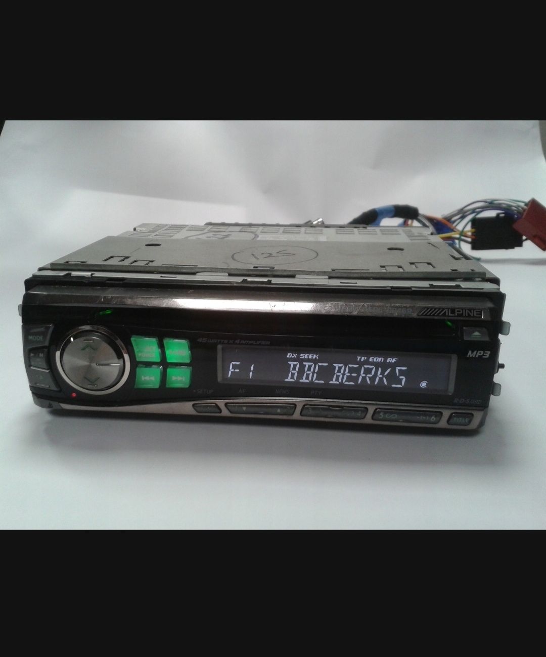 Radio  Alpine CDE-9846 RM Aux Cd kostka Iso