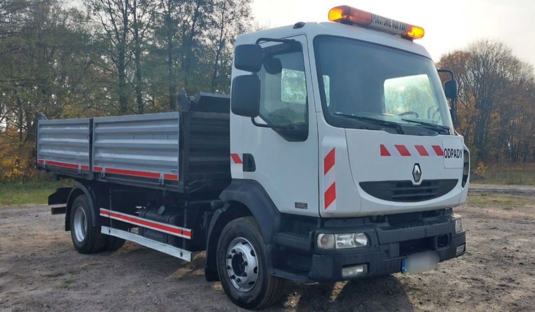 Renault Midlum. 220.16/C.  Kiper 3 Strony DMC 16 TON . Ładowność 10 T