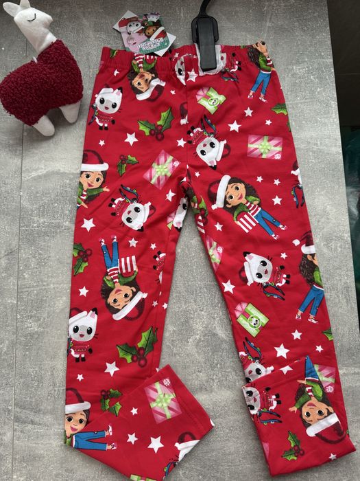 Лосіни новорічні на флісі 8-9 років