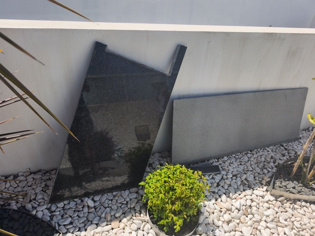 Pedras mármore preta