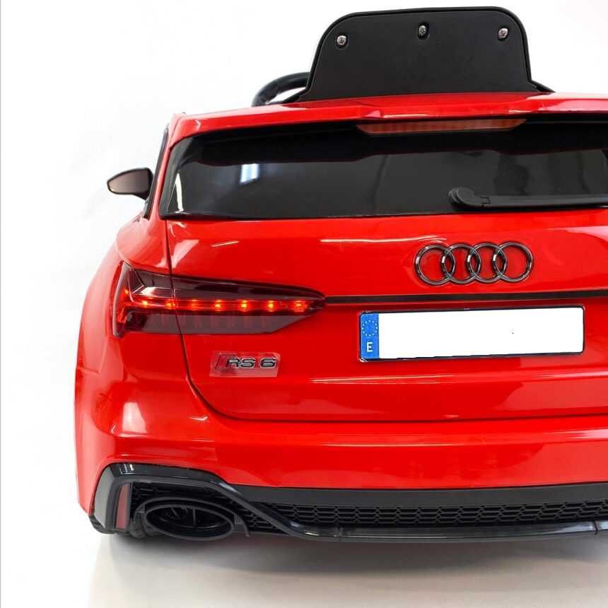 Auto na akumulator AUDI RS6 czerwone dla dzieci BRD-2118 NOWE!!!