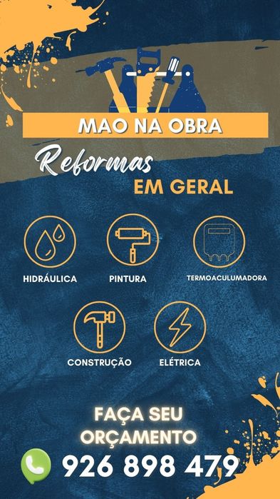 Reforma, Reparos & Piquetes - Preço Justo e Serviço Rápido