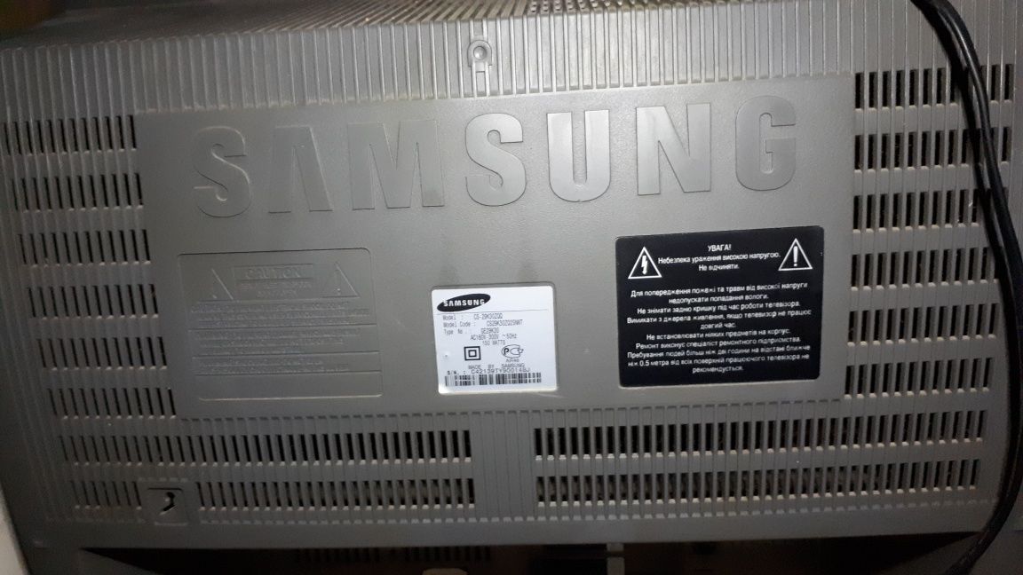 CS-Телевизор Samsung
CS-29K30ZQ2CNWT
Плоский экран с диагональю 72 см