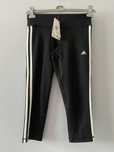 Adidas getry legginsy 3 S 3/4 nowe z metką czarne climalite