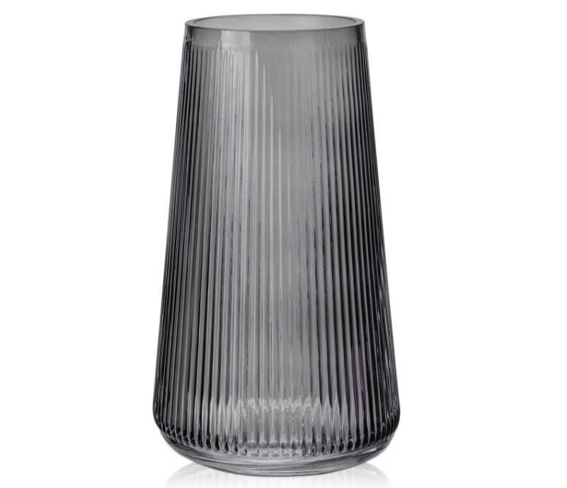 Wazon szklany ciemnoszary Nr.800