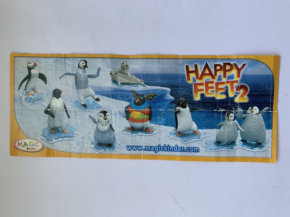 Серия киндер Пингвины Делай ноги 2 Happy Feet 2 (2011)