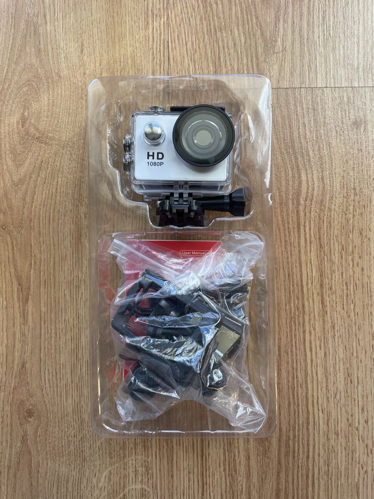 Action Camera Sports Cam Waterproof 30m 1080p