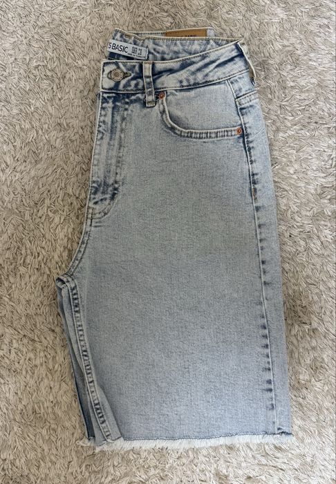 Джинсові жіночі шорти. Шорти подовженні