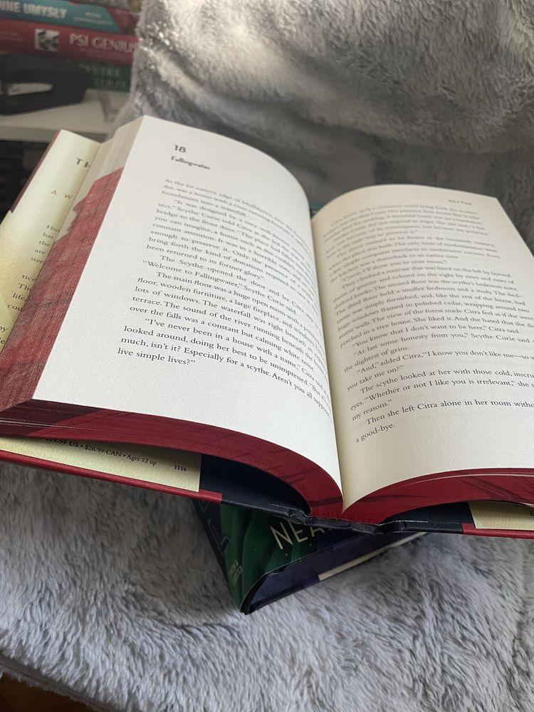 Neal Shusterman seria Kosiarze po angielsku - ręcznie malowane brzegi