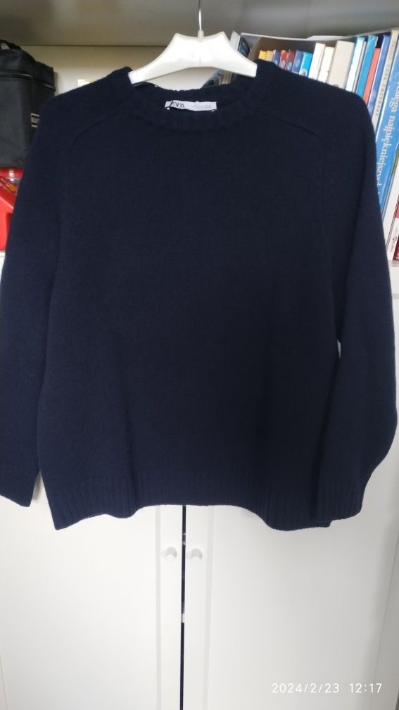 Sweter Zara 100% wełna