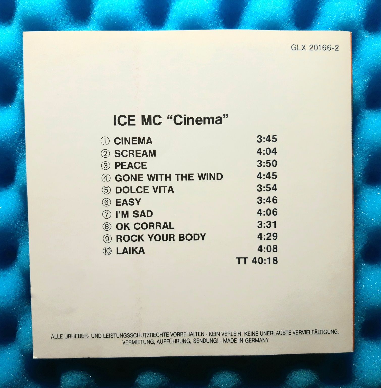 ICE MC – Cinema (CD, 1990)