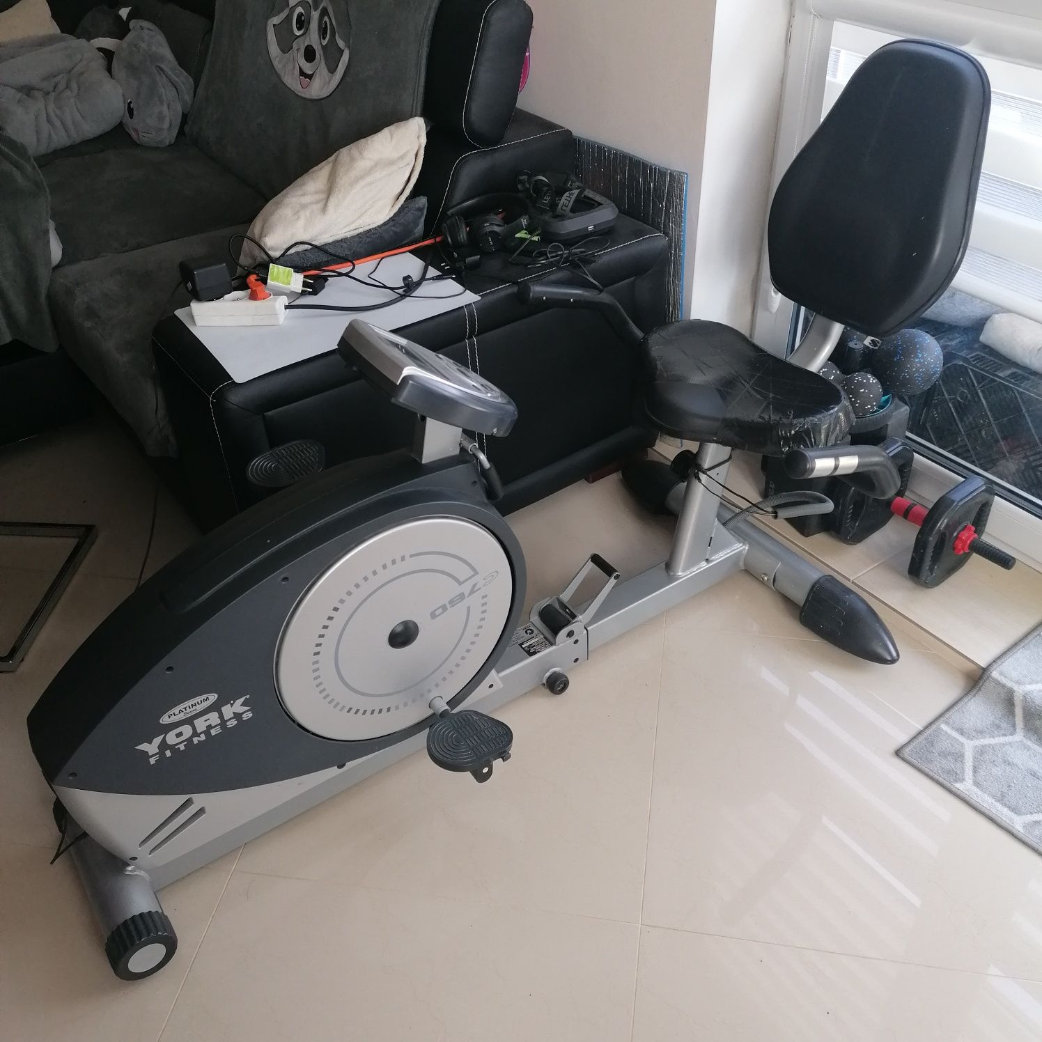 Sprzedam rower treningowy horyzontalny York Fitness C760