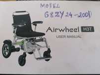 Wózek inwalidzki elektryczny składany Airwheel H3T