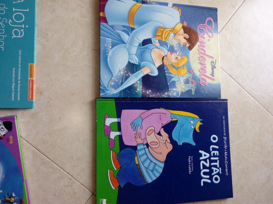 diversos livros usados para crianças - 4€ e 8€ cada