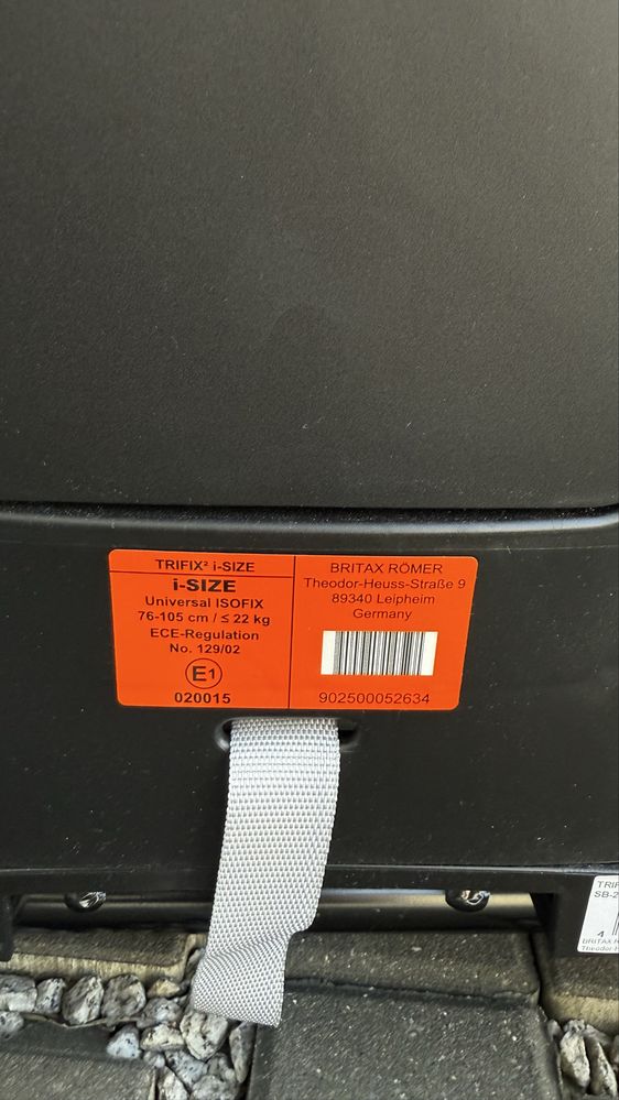 Fotelik Samochodowy Britax romer Trifix2