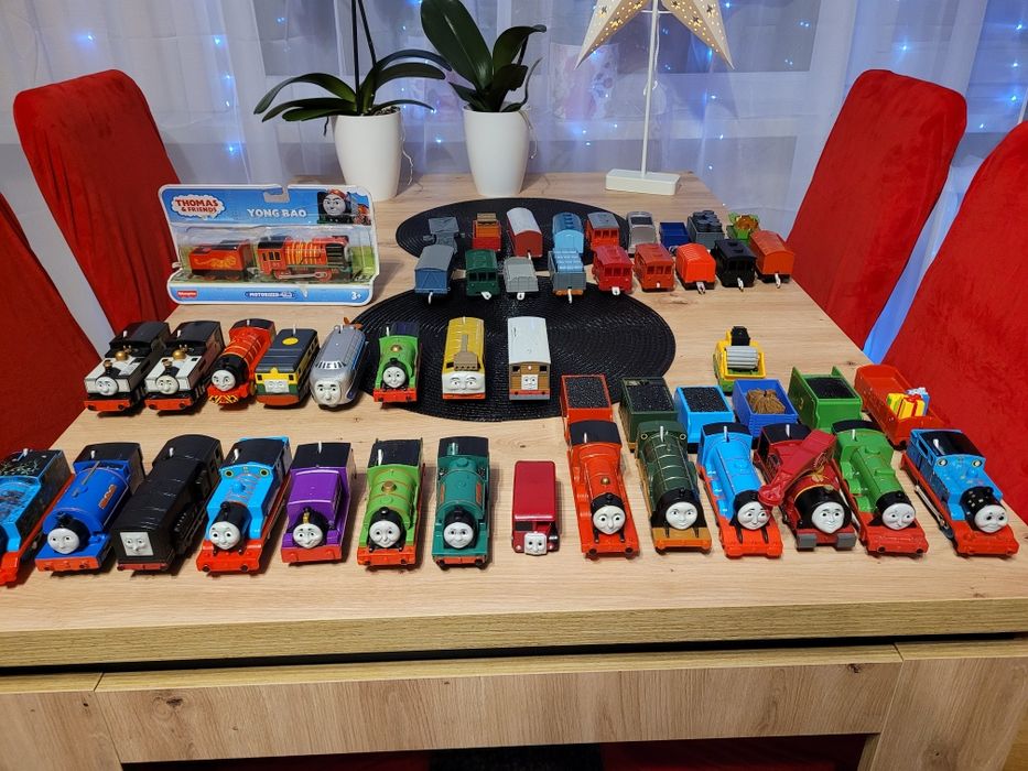 Tomek i Przyjaciele Trackmaster Zestaw lokomotyw Tomy