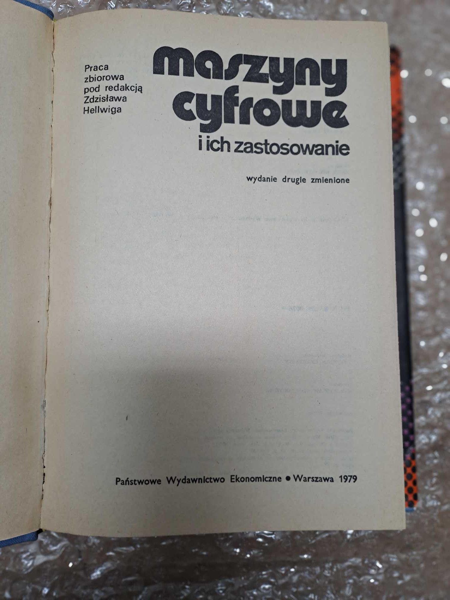 Książka Maszyny cyfrowe i ich zastosowanie 1979