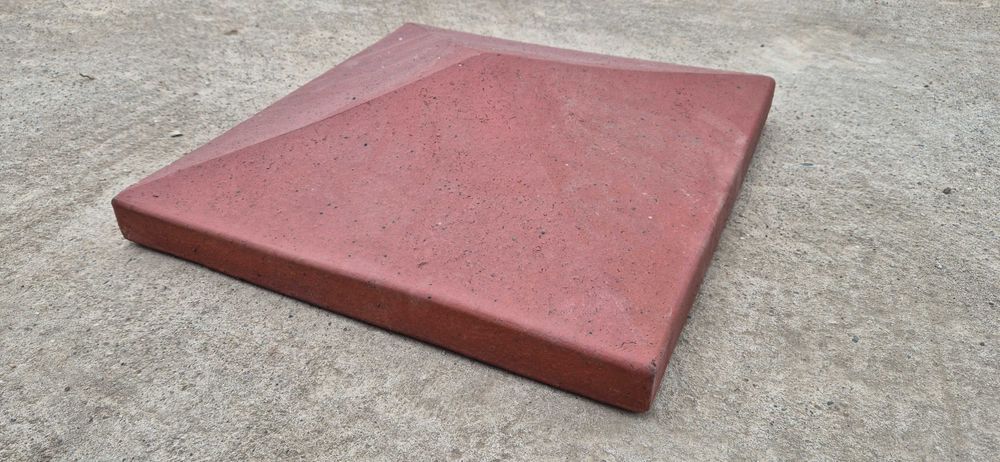 Daszki klinkierowe 48x48x13 cm - 11 szt.