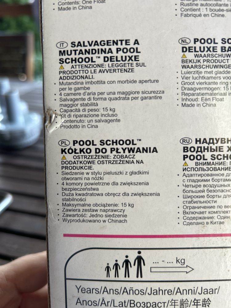 Koło do pływania intex