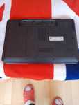 Laptopy czarny i czerwony do sprzedania