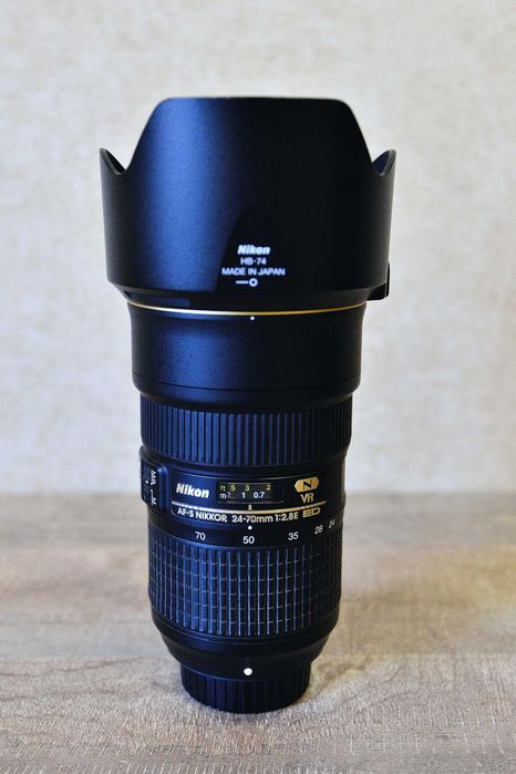 Об"єктив Nikon AF-S 24-70mm f/2.8E ED VR