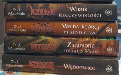 Seria Pendragon D.J.MacHale pierwsze 4 części