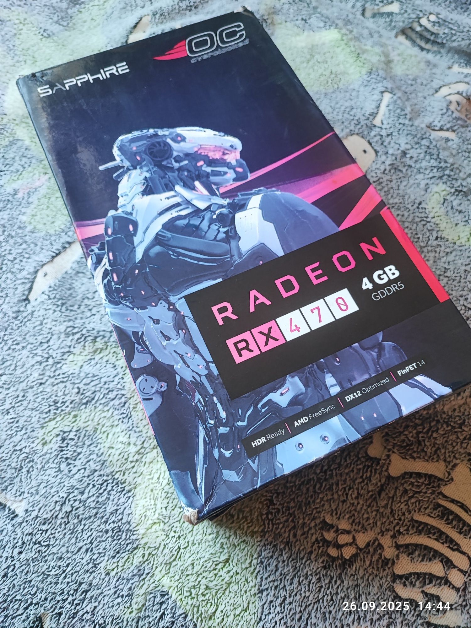 Відеокарта Sapphire radeon Rx470 4GB GDDR5