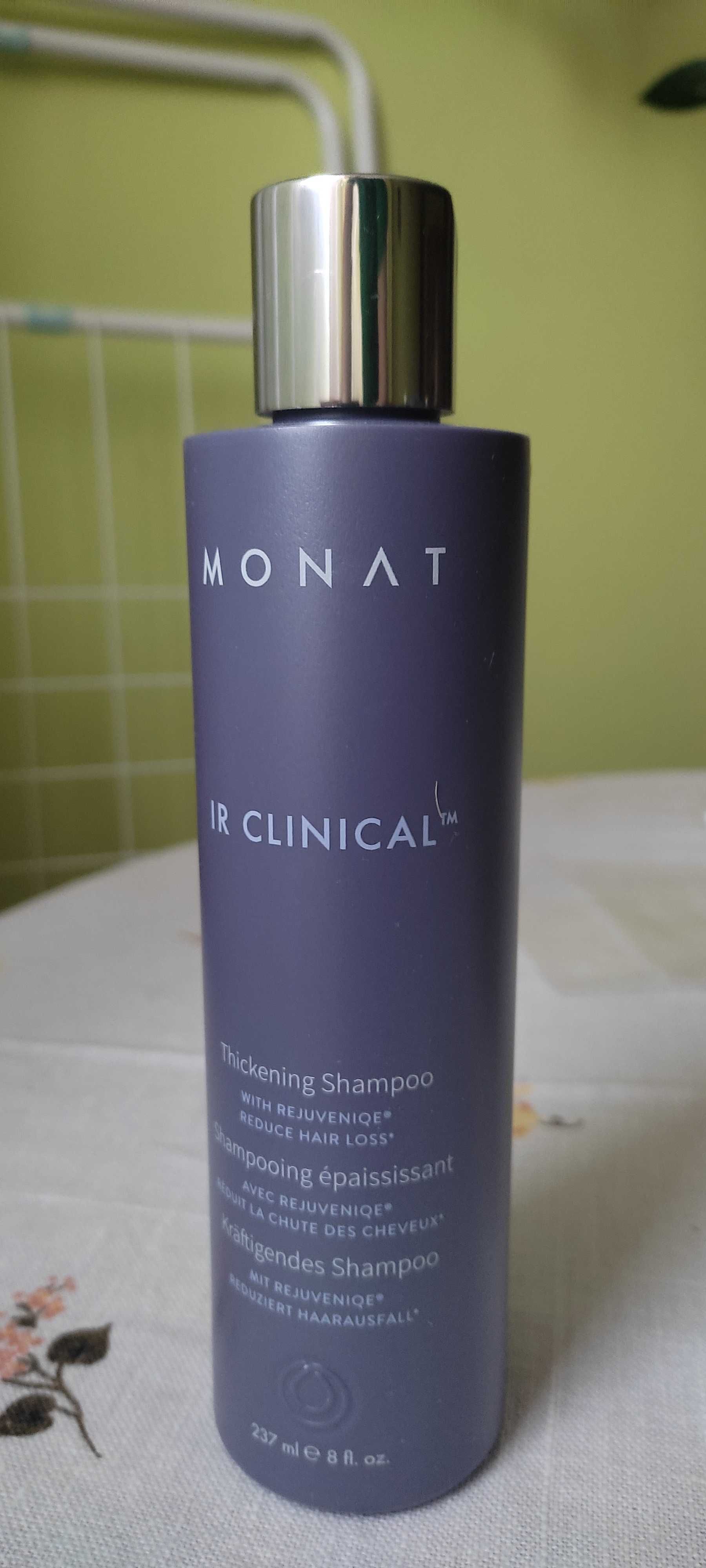 MONAT IR CLINICAL Szampon Pogrubiający Włosy Gęstsze i Pełniejsze Włos