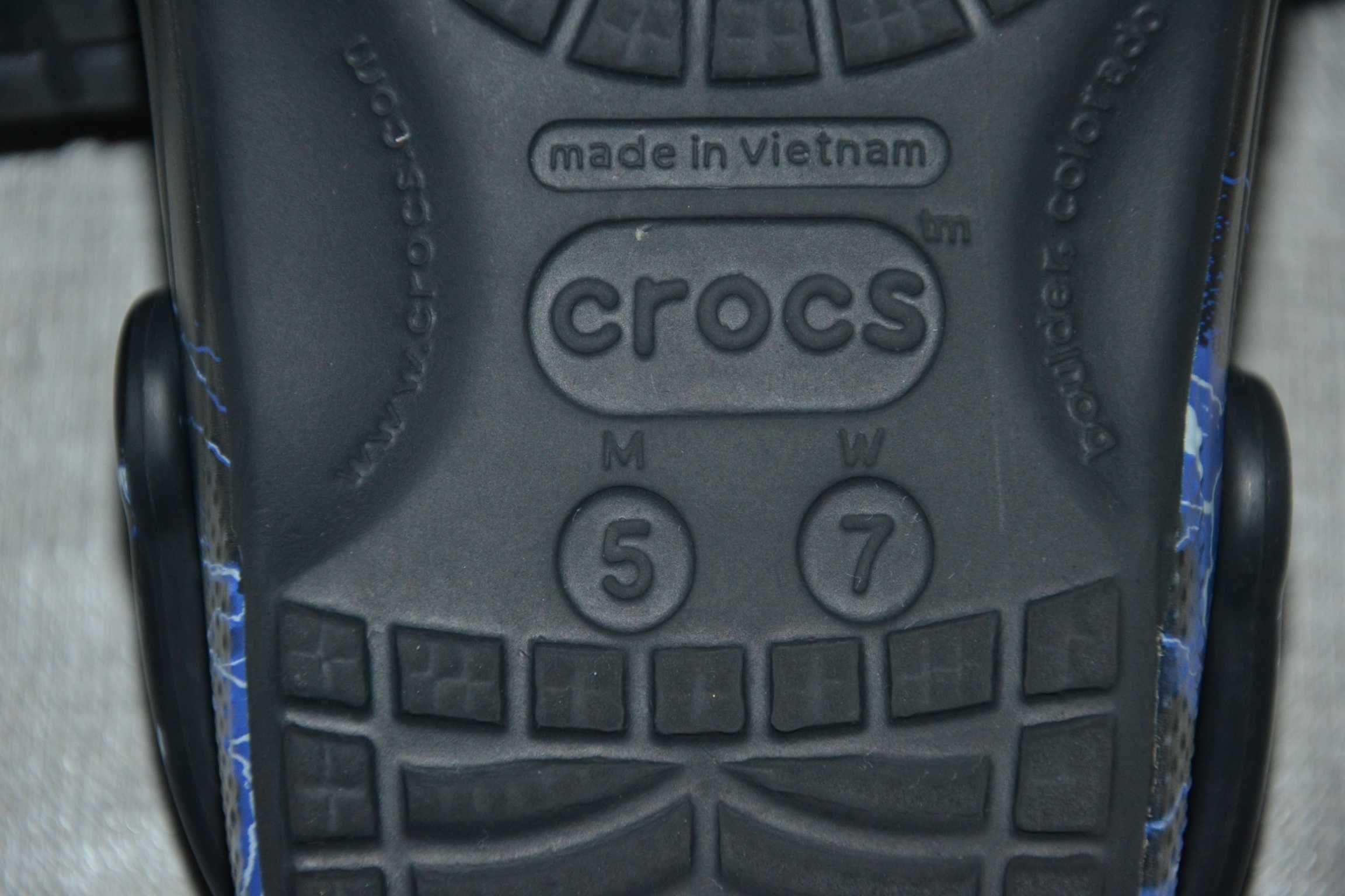 CROCS Sandały Klapki Damskie Męskie Unisex 37-38 Oryginalne Super Stan