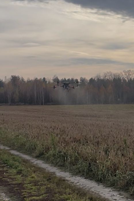 АгроДрон | Десикація | Внесення ЗЗР | DJI Agras T50