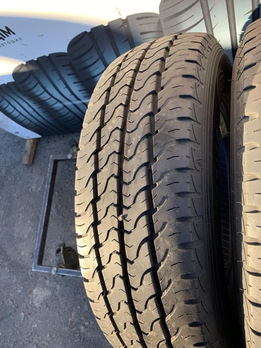 Шини 185 R14C пара Dunlop літо 7мм 2022р 185 14C