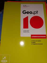 Livro Manual de actividades Geografia 10°Ano