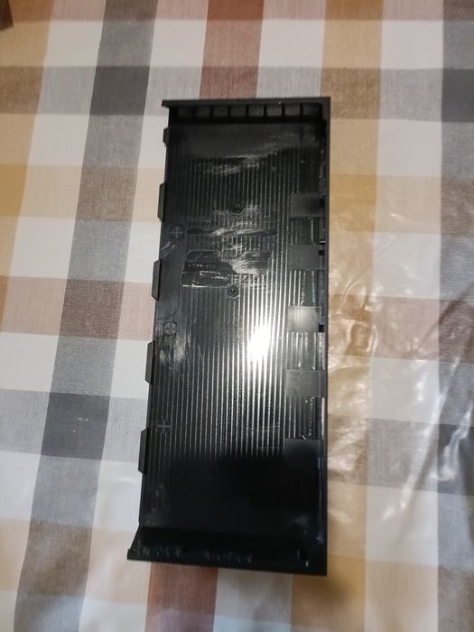 Capa carcaça PlayStation  PS4 fat superior esquerdo cor preta