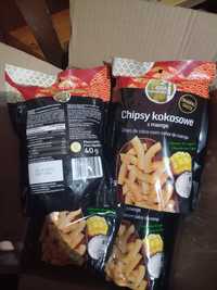 Chipsy kokosowe z mango 11 sztuk