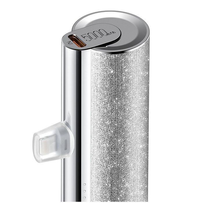 VEGER powerbank 5000 mAh z wbudowanym złączem Typ C PD QC3.0 2,4A 12W