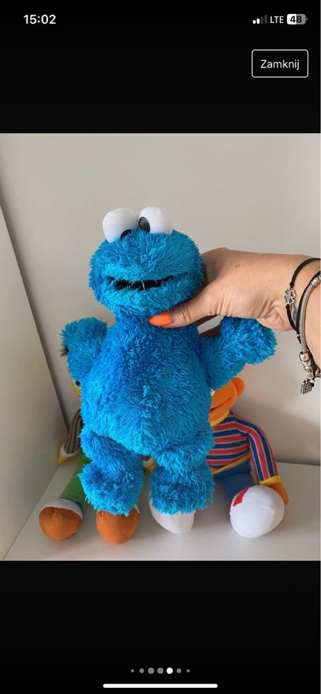 Ulica sezamkowa maskotki figurki