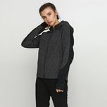 Женское серое худи Puma Пума Женская кофта толстовка с капюшоном