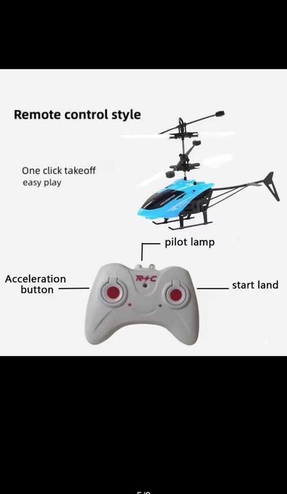 Helikopter zdalnie sterowany Mini RC Drone